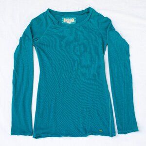 Abercrombie & Fitch Vintage Long Sleeve - Aqua Blue